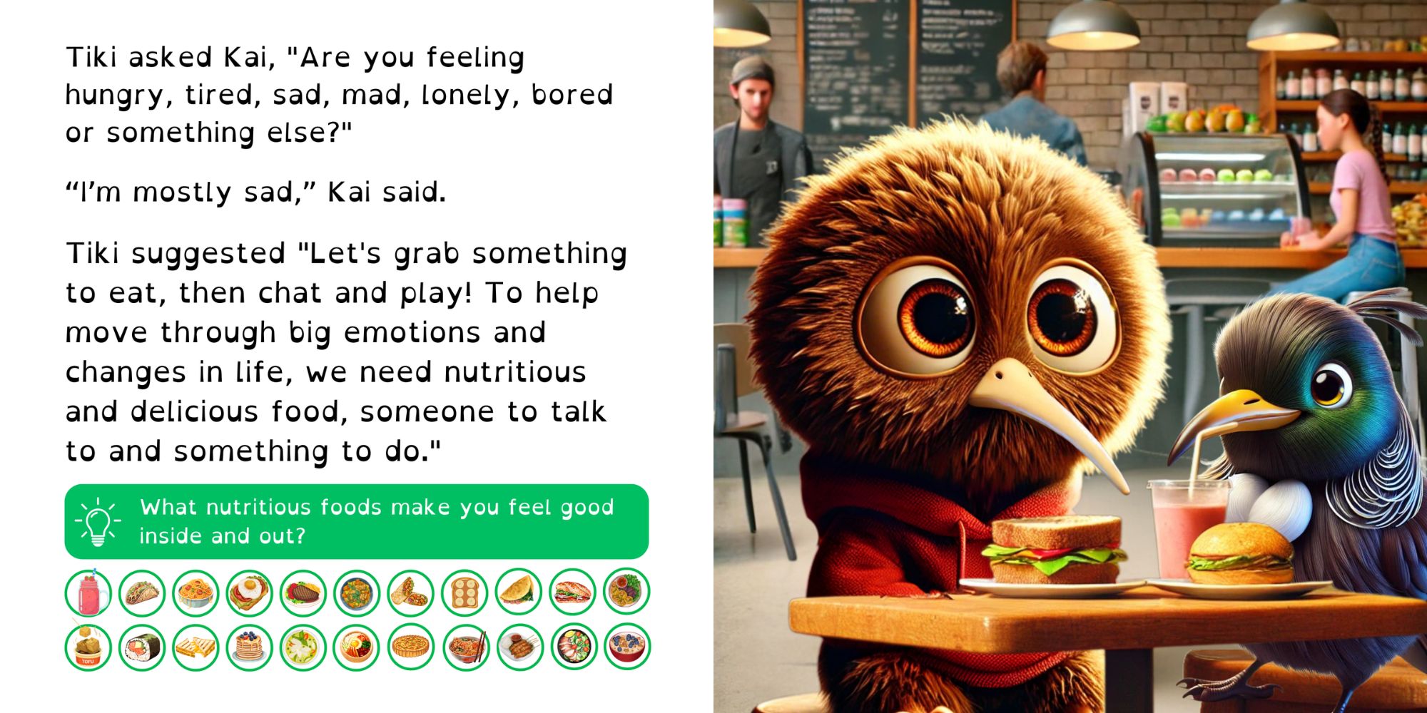 Kai's Big Food Discovery - Child's Book - Image 3